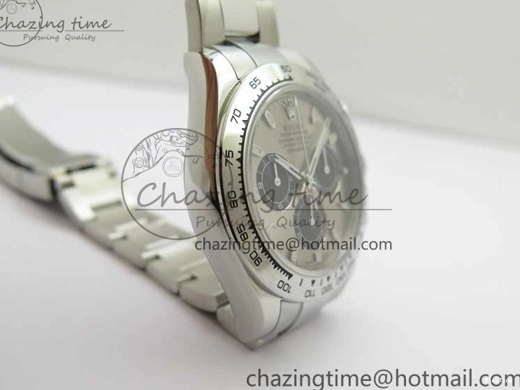 MiroTime 0409 SoftTouch Daytona 116509 KKF 1:1 Best Edition 904L Steel Gray Dial on SS Bracelet A 2459